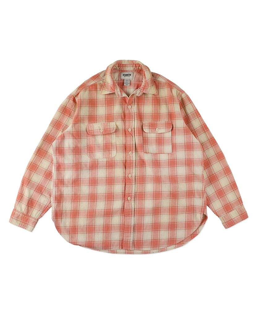 BOWWOW 26AW Repaired Cig Pocket Shirt